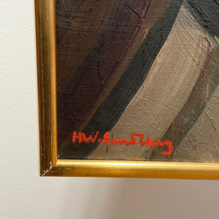 Painting, Hans Walter Sundberg, Oil on canvas