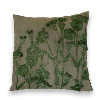 Kudde Geranium Grön 45x45 CM