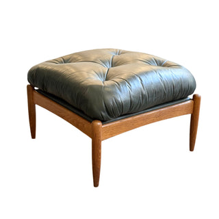 Armchair With Footstool Eric Merthen for Ire Möbler