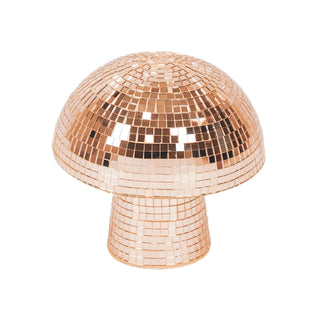 Sculpture Mushroom Disco Rose Gold