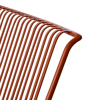 Outdoor sofa Visby Dim orange