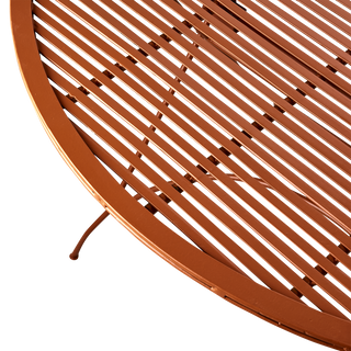 Outdoor table Visby Dim orange