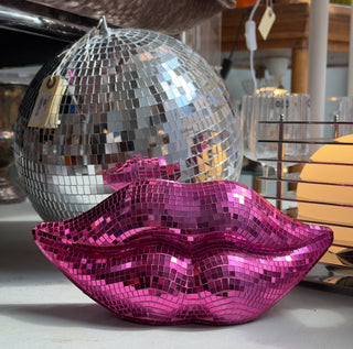 Sculpture Lips Disco Pink