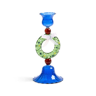 Candlestick Merry Wreath