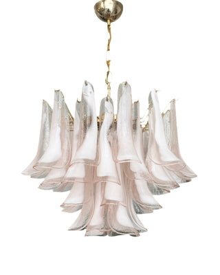 Vintage Murano Chandelier La Murrina Lattimo Pink