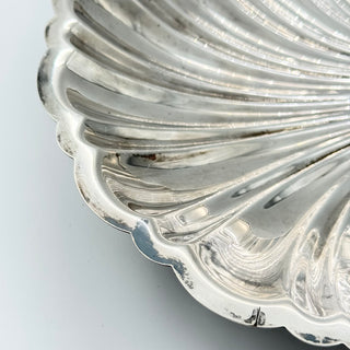 Shell dish Lunt Nickel silver 80s