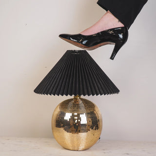 Table Lamp Disco Ball - Gold - 20x20x20cm