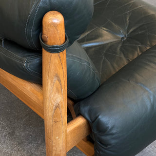 Armchair With Footstool Eric Merthen for Ire Möbler