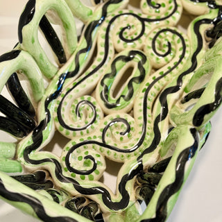 Basket/Bowl Ceramic Vallauris