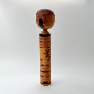 Dentō Kokeshi, Naruko, Svart/Röd 45cm