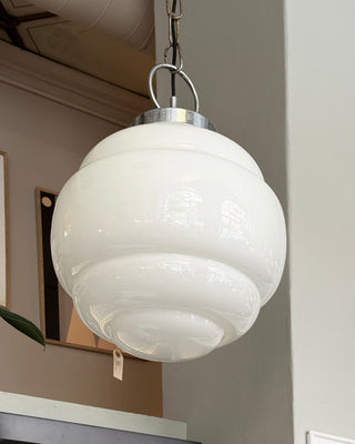 Murano globe lamp Beehive 70s