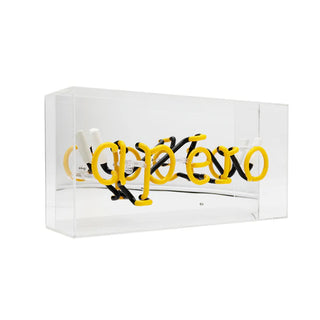 Neonlampa Box 'Apéro' Gul