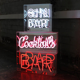 Neonlampa Box 'Gin Bar'
