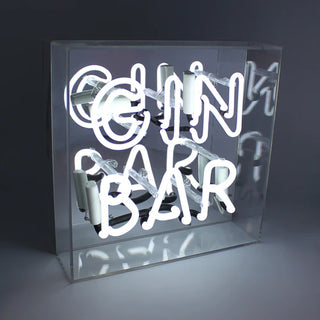 Neonlampa Box 'Gin Bar'