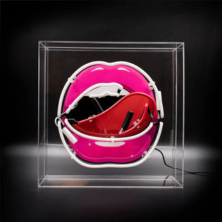 Neon Lamp Box 'Mouth'