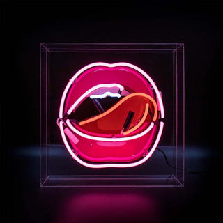 Neon Lamp Box 'Mouth'
