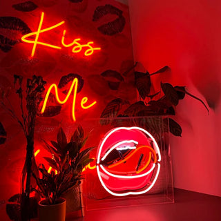 Neon Lamp Box 'Mouth'