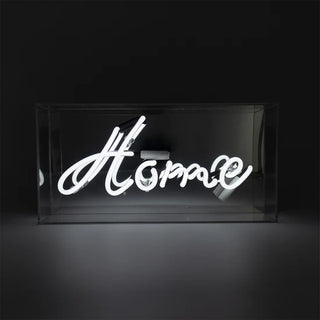 Neonlampa Box 'Home'
