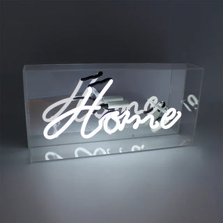Neonlampa Box 'Home'