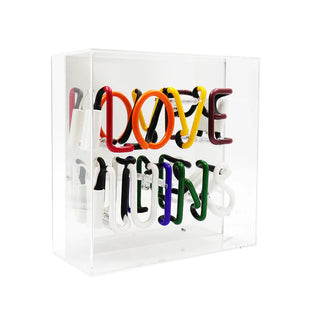 Neonlampa Box 'Love Wins'