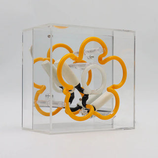 Neonlampa Box Mini 'Daisy' Gul