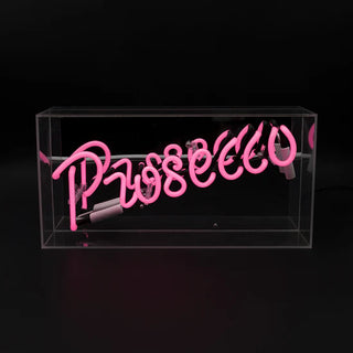 Neon Lamp Box 'Prosecco'