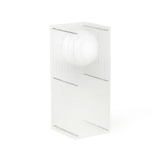 Table lamp LỚP Rectangular L Clear