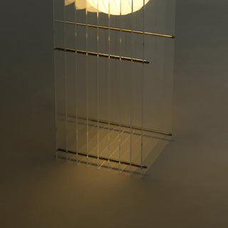 Table lamp LỚP Rectangular L Clear