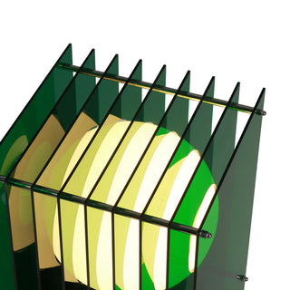 Table lamp LỚP Rectangular L Green