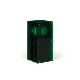 Bordslampa LỚP Rectangular S Grön