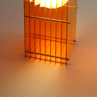 Bordslampa LỚP Rectangular S Orange