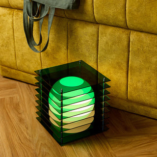 Bordslampa LỚP Square L Grön