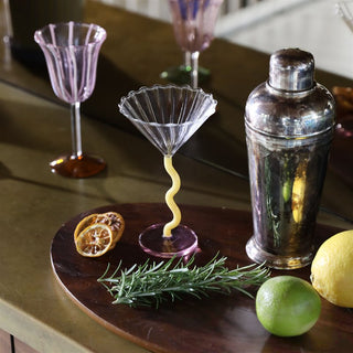 Cocktailglas Curve Caramel (Set om 2)