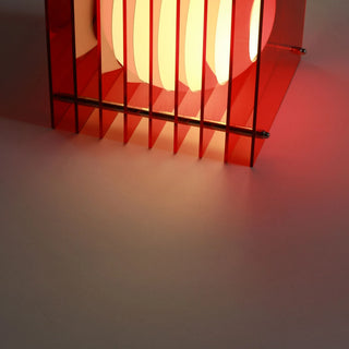 Table lamp LỚP Square S Red