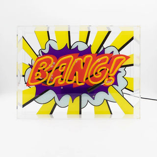 Neonlampa Box 'Bang!'