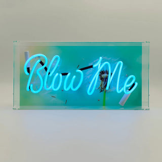 Neonlampa Box 'Blow Me'