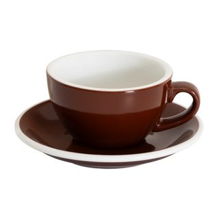 Cappuccinokopp "Egg" Brun
