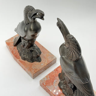 Bookends Art Deco Toucans 1930s