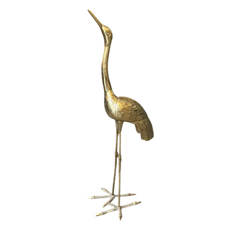 Large Brass Cranes 50s/60s