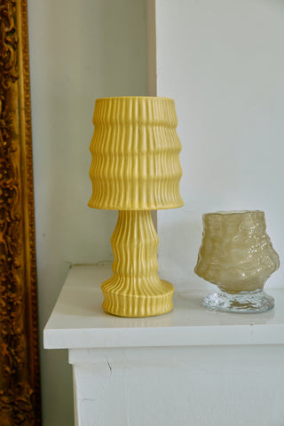 Bordslampa Keramik, Ochre
