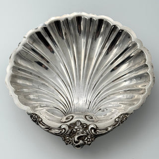 Shell dish Lunt Nickel silver 80s