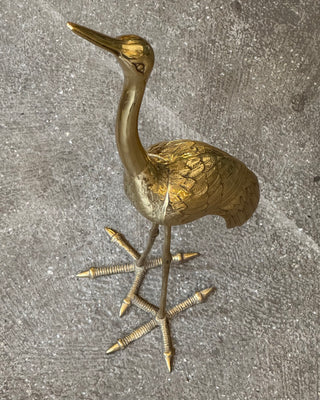 Large Brass Cranes 50s/60s