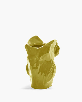 Vase Owl After Midnight Yellow S