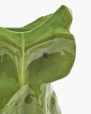 Vase Owl After Midnight Green S