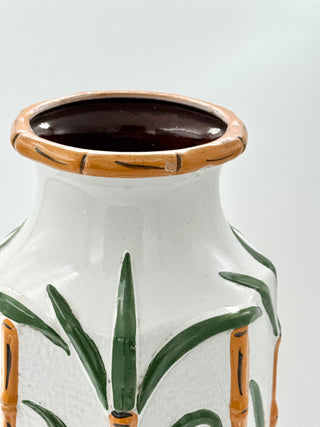 Floor vase Carstens W.Germany 60s Bamboo