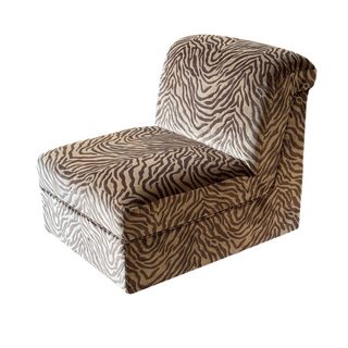 Armchair 1970s Newly upholstered in Okapi No.7
