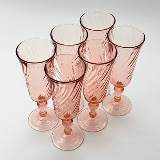 Champagne glasses Rosaline D'Arques-Durand (Set of 6)