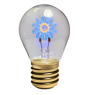 Portable Light Bulb Flower