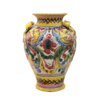 Italian Urn Hand Painted