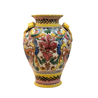 Italian Urn Hand Painted